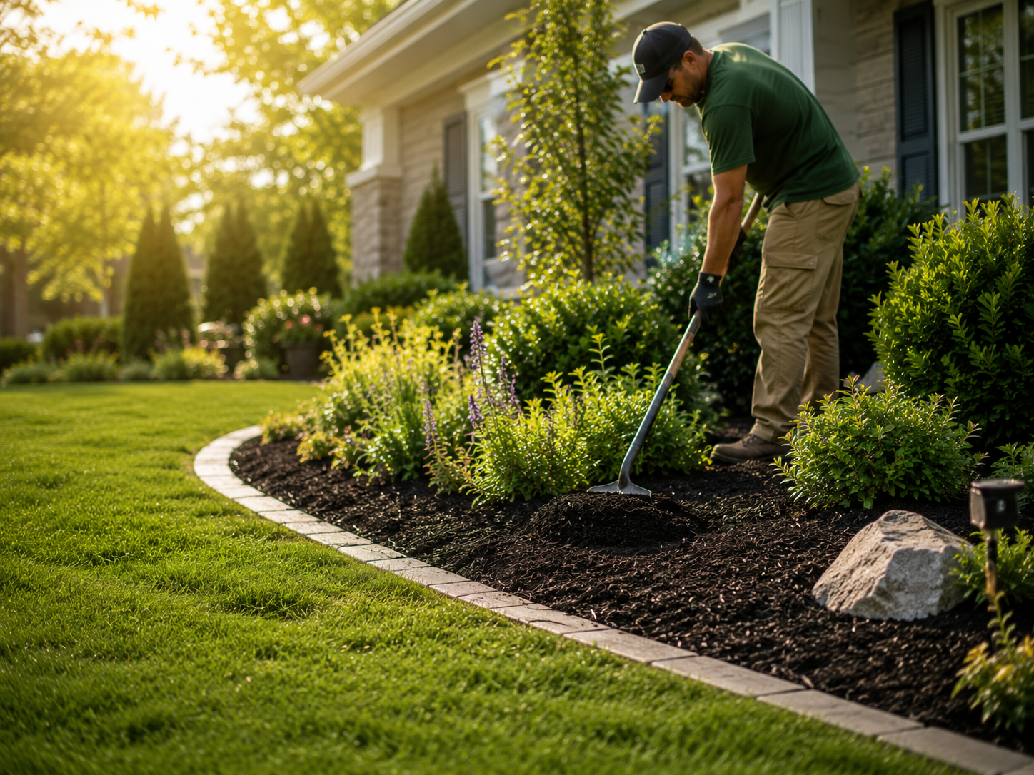 Yard cleanup service